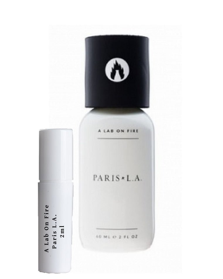 Un échantillon de 2 ml de Lab On Fire Parfums Paris L.A.