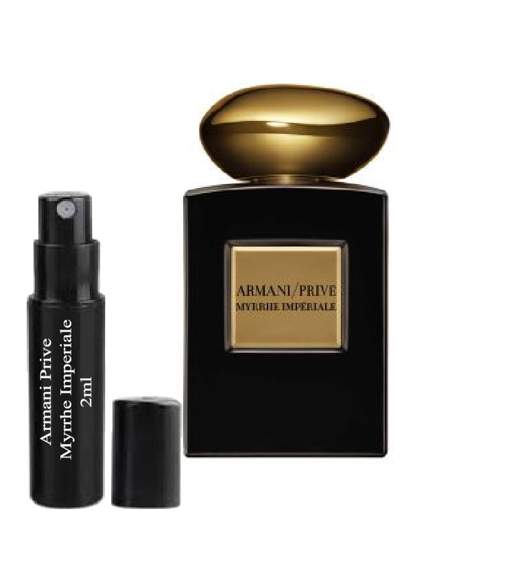 Armani Prive Myrrhe Imperiale 2ml parfymprov, Armani Prive Myrrhe Imperiale 2ml parfumeprøve, Armani Prive Myrrhe Imperiale 2ml parfumstalen, Armani Prive Myrrhe Imperiale 2ml muestra de parfum,