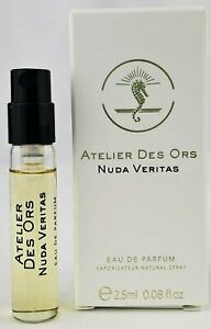 Atelier Des Ors Nuda Veritas 2,5 ml 0,08 fl. onces. Offizielle Parfümprobe, Atelier Des Ors Nuda Veritas 2.5ml 0.08 fl. onces. officiel parfymprov, Atelier Des Ors Nuda Veritas 2.5ml 0.08 fl. onces. parfum officiel, Atelier Des Ors Nuda Veritas 2.5ml