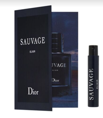 Échantillons officiels de parfums Christian Dior Sauvage Elixir 1 ml 0,03 fl. oz.