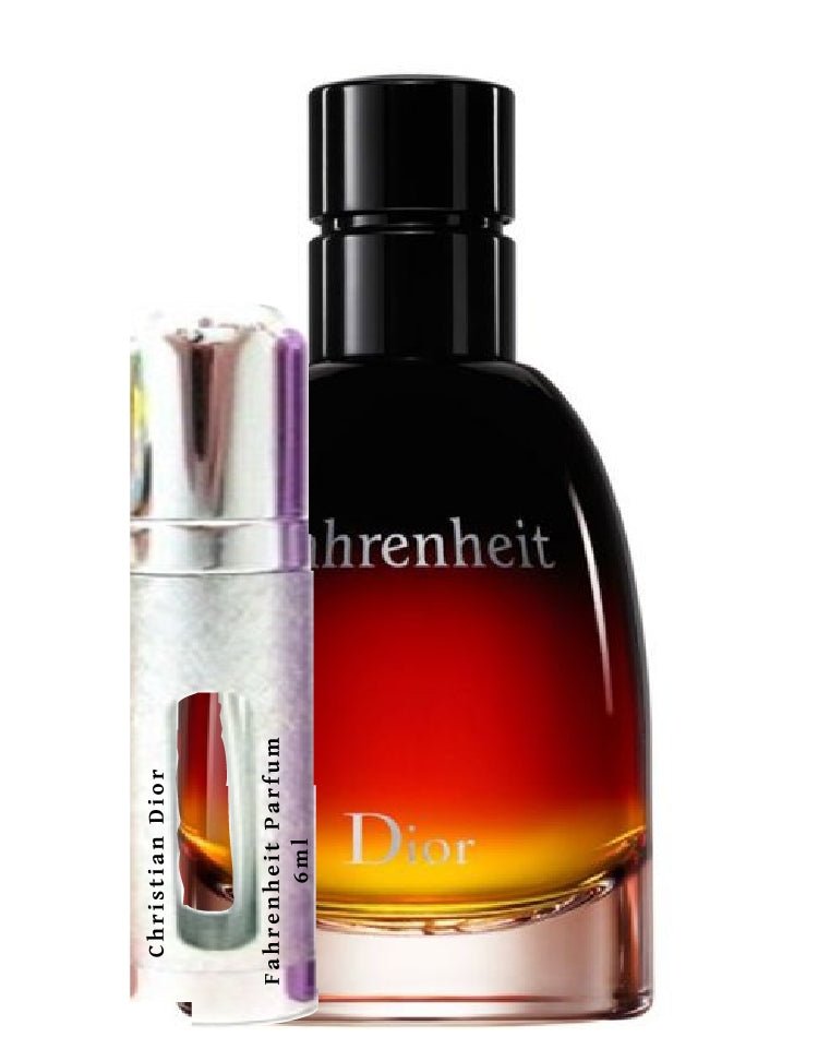 Échantillons de parfum Christian Dior Fahrenheit 6 ml