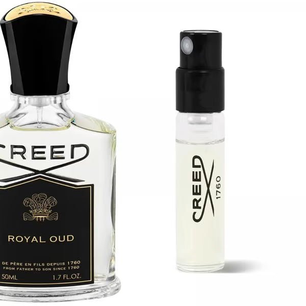 Sublimez votre parfum avec la luxueuse eau de parfum Creed Royal Oud. Essayez-la avec l'échantillon officiel de 2 ml (0,06 fl. oz) avant d'opter pour le flacon grand format. Éveillez vos sens avec ce parfum exceptionnel.