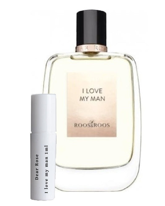 Dear Rose I Love My Man flesje 1 ml