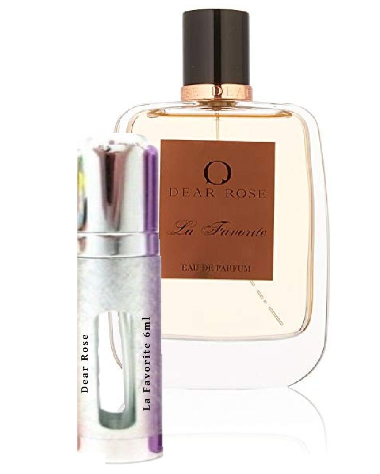 Chère Rose La Favorite échantillons 6ml