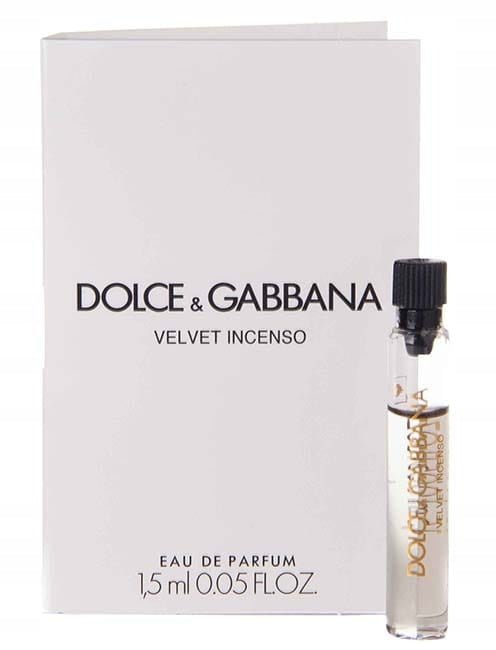 Échantillon de parfum officiel Dolce & Gabbana Velvet Incenso 1,5 ML