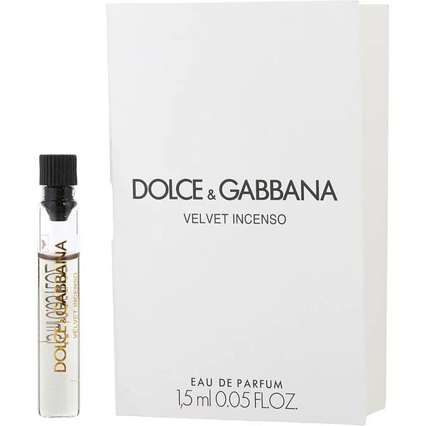 Incenso Velours Par Dolce & Gabbana 1,5 ml 0,05 fl. oz Parfumerie, Velvet Incenso By Dolce & Gabbana 1.5ml 0.05 fl. oz parfum oficjalna próbka, Velvet Incenso par Dolce & Gabbana 1,5 ml 0,05 fl. oz официальный образец духов, Velvet Incenso Par Dolce 