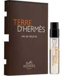 Échantillons officiels de parfums Hermes Terre d'Hermes 2 ml 0,06 fl.oz.