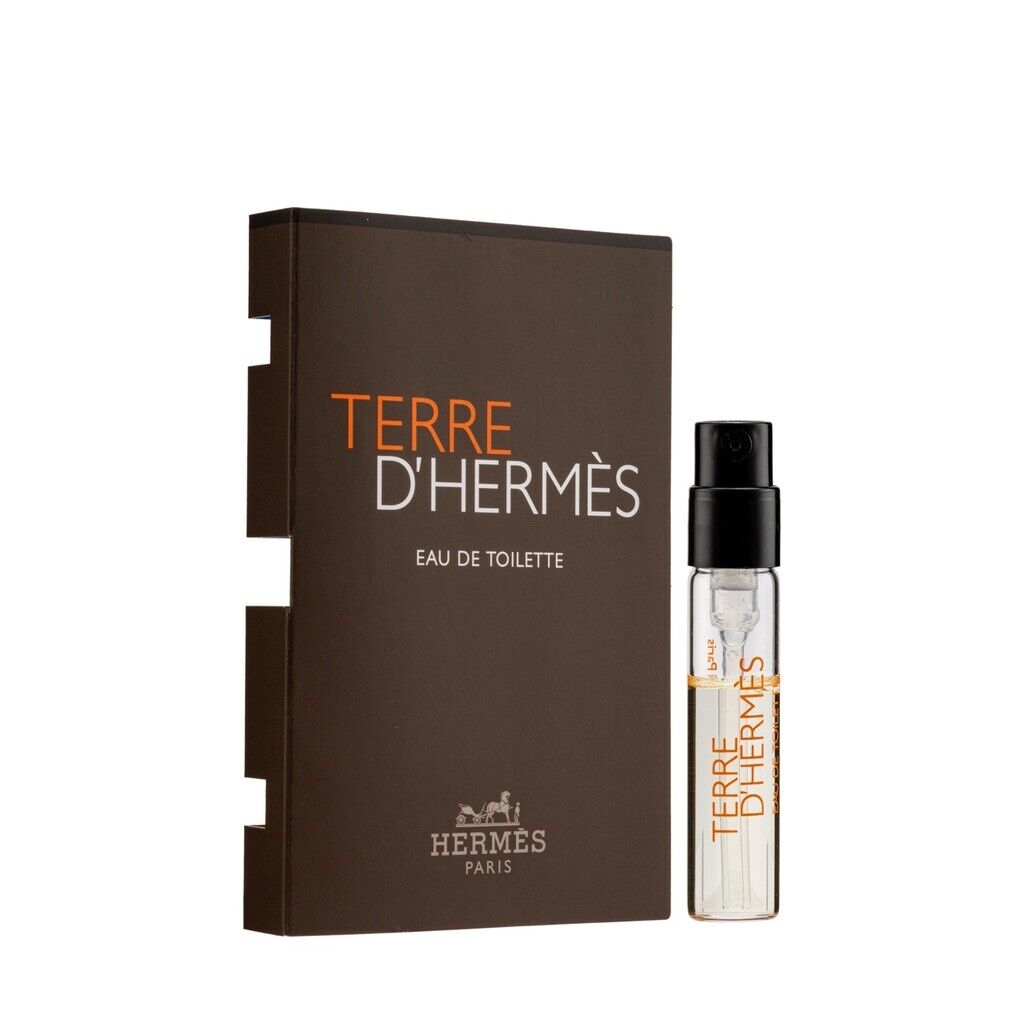 Échantillons officiels de parfums Hermes Terre d'Hermes 2 ml 0,06 fl.oz.