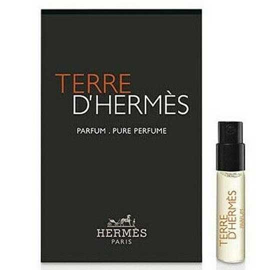 Hermes Terre D'Hermes Parfum Pure Perfume 2 ml/0,06 fl.oz. échantillons de parfum officiels
