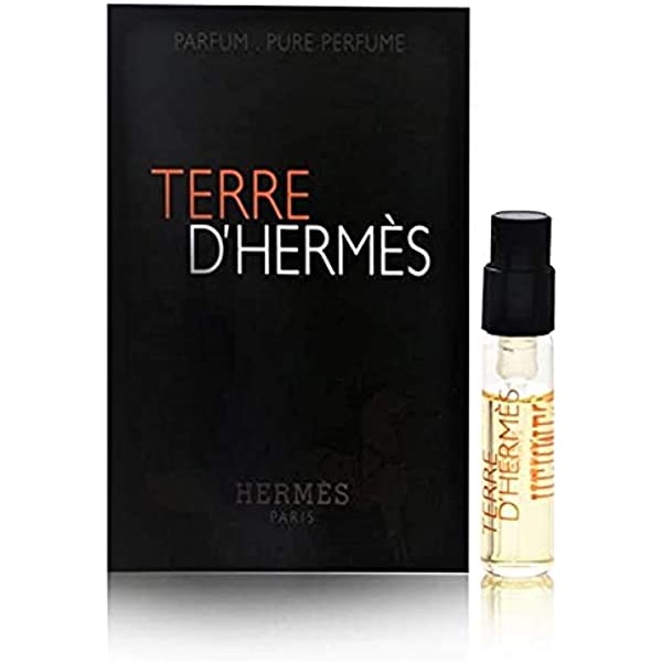 Hermes Terre D'Hermes Parfum Pure Perfume 2 ml/0,06 fl.oz. échantillons de parfum officiels