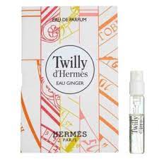 Échantillons officiels de parfums Hermes Twilly d'Hermes Eau Ginger 2 ml 0,06 fl.oz.
