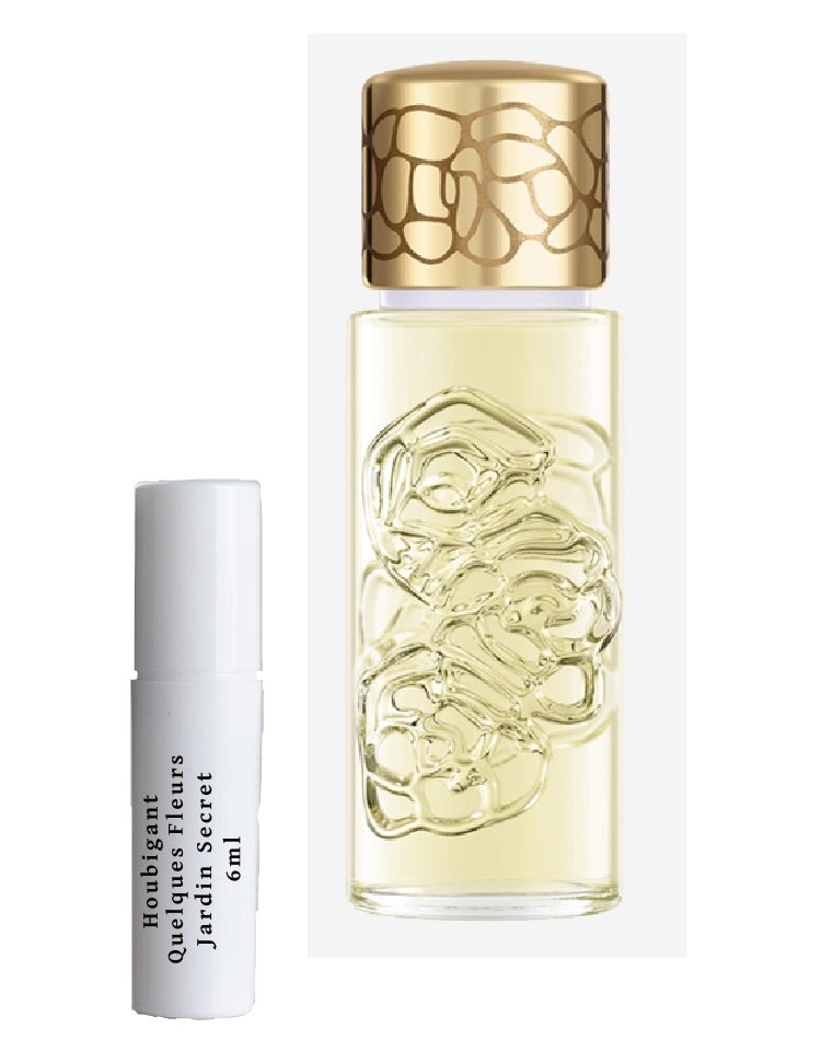 Houbigant Quelques Fleurs Jardin Secret échantillons 6ml