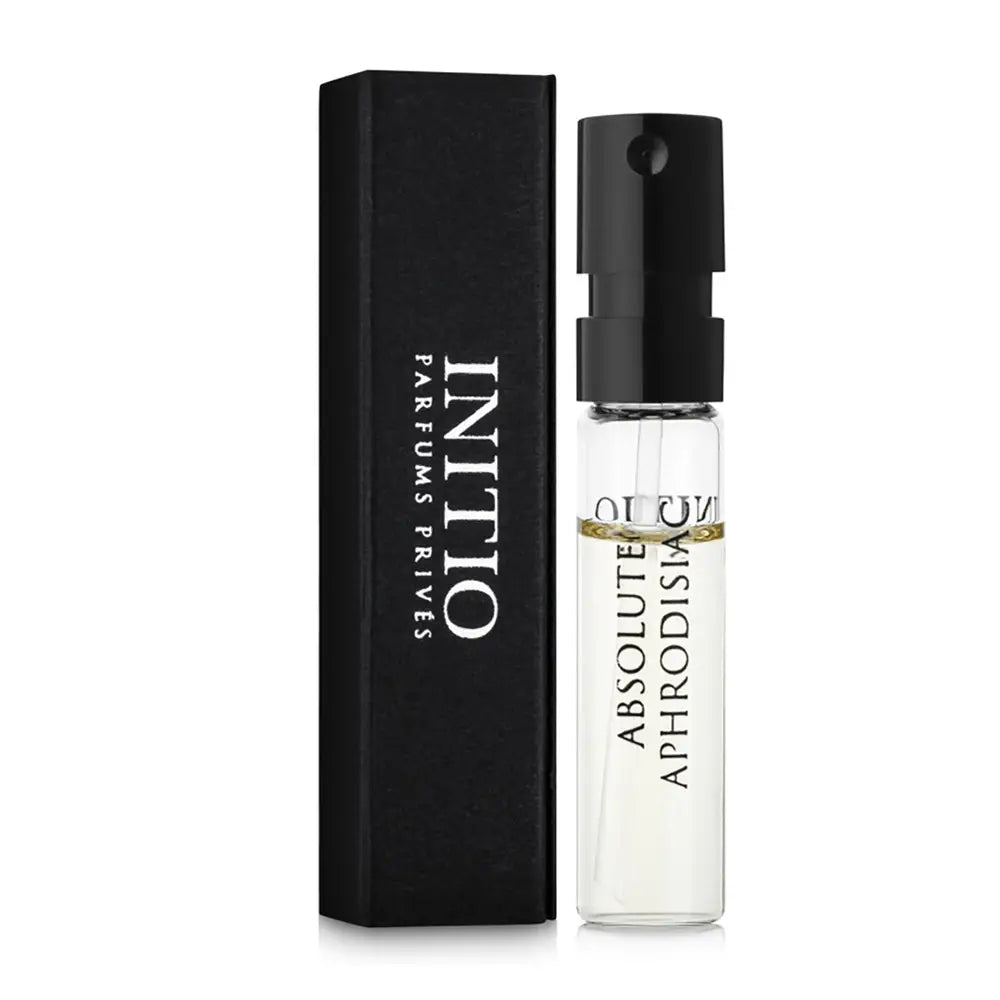 Initio Aphrodisiaque Absolu 1,5 ml/0,05 fl.oz. Échantillon de parfum officiel, Initio Absolute Aphrodisiac 1.5ml/0.05 fl.oz. offizielle Parfümprobe, Initio Aphrodisiaque Absolu 1,5 ml/0,05 fl.oz. muestra de parfum officiel, Initio Absolute Aphrodisia
