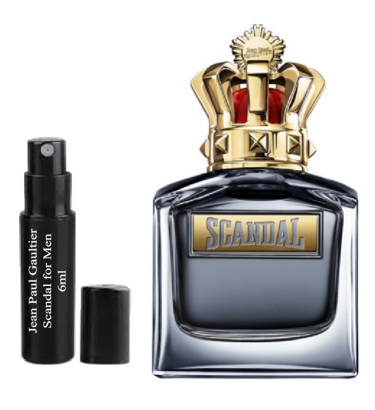 Jean Paul Gaultier Scandale pour homme 6 ml 0,20 fl. oz amostra de parfum, Jean Paul Gaultier Scandale pour Homme 6ml 0.20 fl. oz 官方香水样品, Mostră de parfum Jean Paul Gaultier Scandal for Men 6ml 0.20 fl. oz,