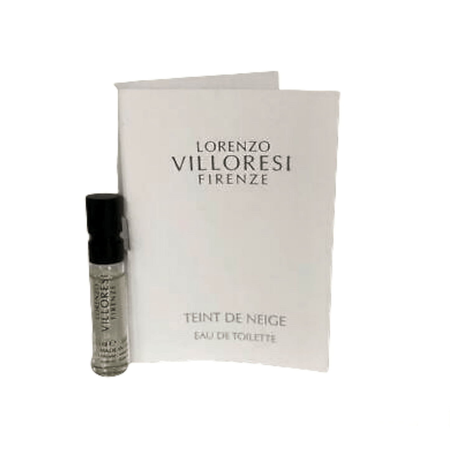 Lorenzo Villoresi Firenze Teint de Neige échantillon de parfum officiel 2ml