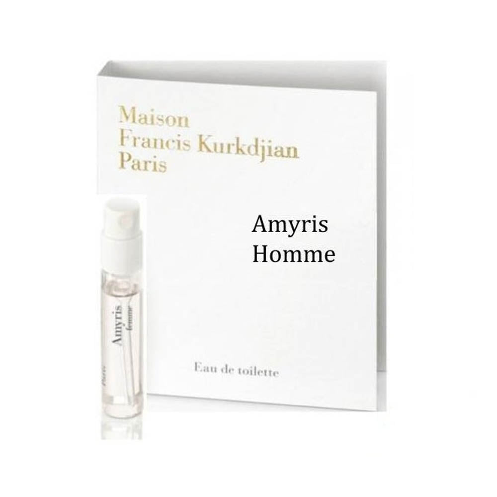 Maison Francis Kurkdjian Amyris Homme 2ml 0.06 fl. onces. échantillons de parfums officiels