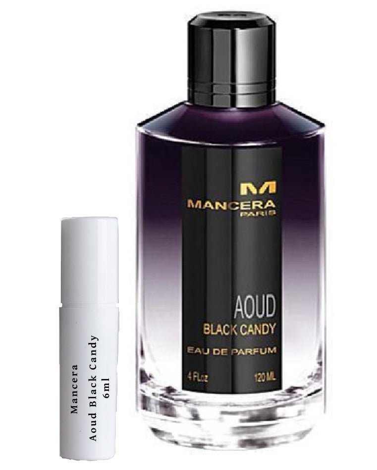 Échantillons de bonbons noirs Mancera Aoud 6 ml