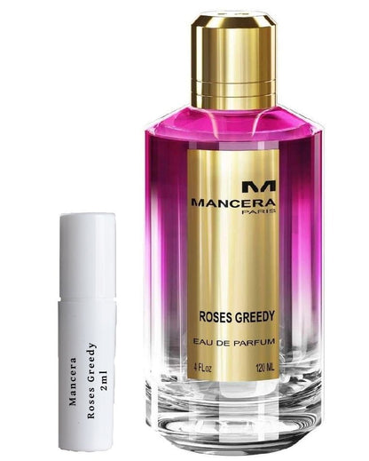 Échantillon de parfum gourmand Mancera Roses 2 ml