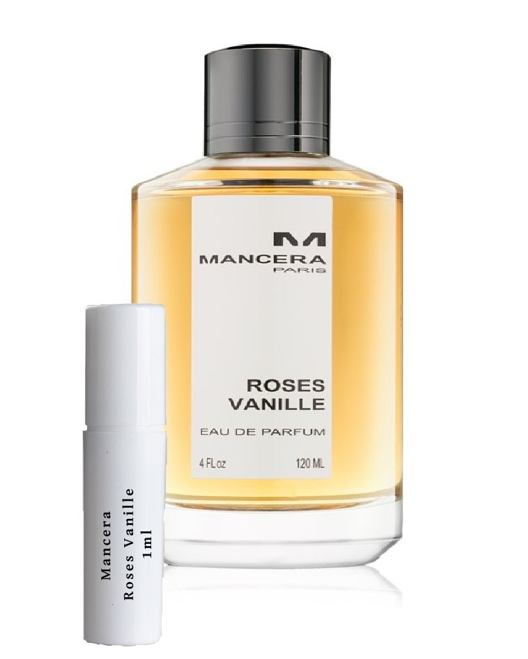 Mancera Roses Vanille flacon 1ml