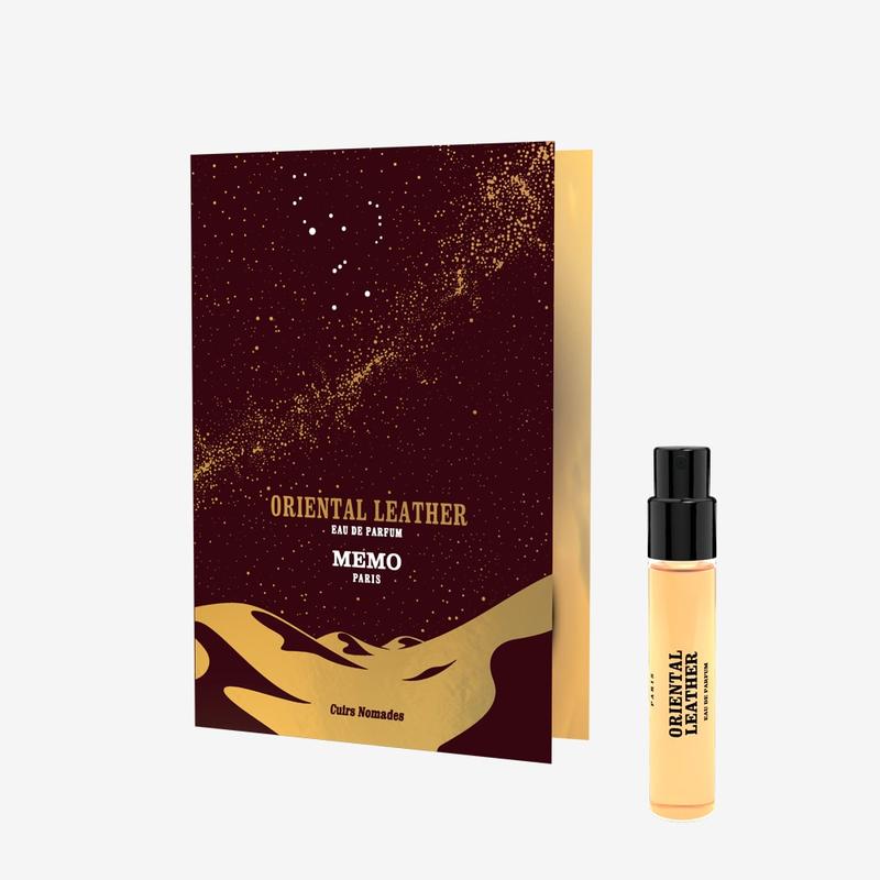Échantillon officiel Memo Oriental Leather 1,5 ml / 0,5 oz liq.