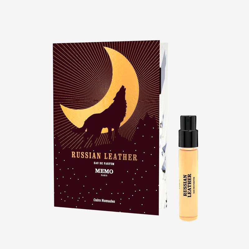 Échantillon officiel de Memo Russian Leather 1,5 ml / 0,5 oz liq.