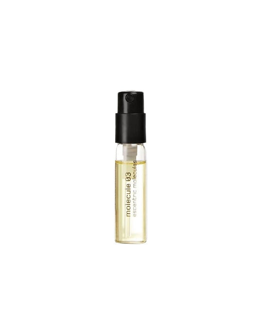 Escentric Molecules Escentric 03 échantillon officiel 2 ml 0,07 fl. o.z.