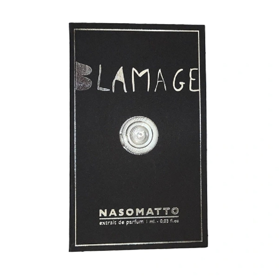 Échantillon officiel de parfum Nasomatto Blamage 1 ml