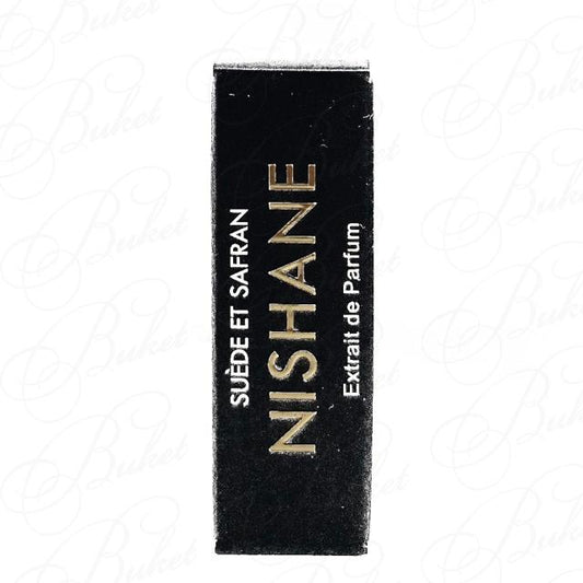 Nishane Suede et Safran 1.5 ml 0,05 fl oz official parfumstaaltjes