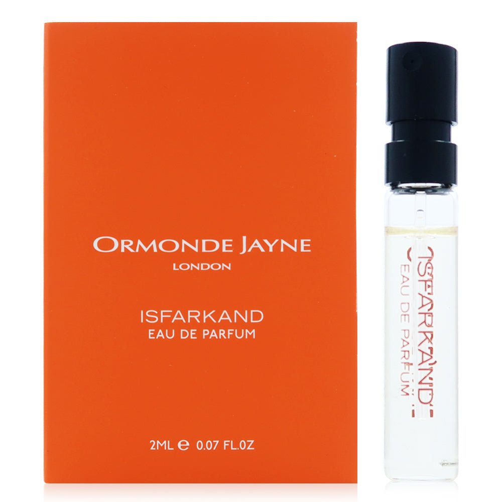 Échantillons officiels de parfum Ormonde Jayne Isfarkand 2 ml
