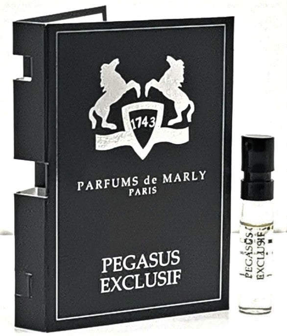 Parfums De Marly Pegasus Exclusif échantillon de parfum officiels testeur de parfum 1,5 ml 0,05 fl. oz