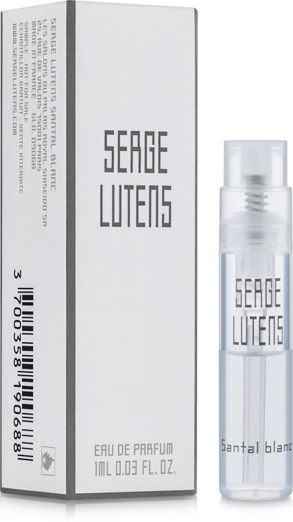 Échantillons de parfum officiels Serge Lutens Santal Blanc 1 ml 0,03 fl. oz.