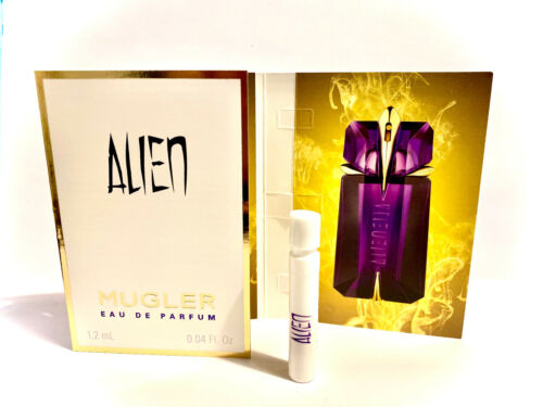 Thierry Mugler Alien eau de parfum 1.2ml 0.04 fl. onces. échantillons de parfums officiels