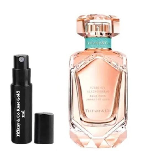 Échantillons de parfum TIFFANY & CO ROSE GOLD, échantillon TIFFANY & CO ROSE GOLD 1 ml, échantillons de parfum Tiffany & Co Rose Gold
