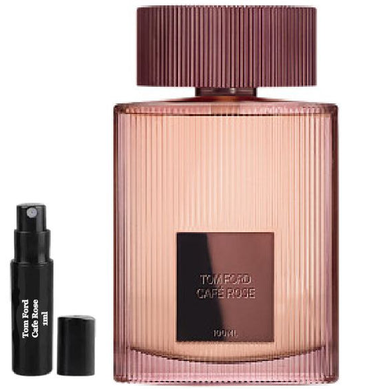 Échantillons de parfum Tom Ford Cafe Rose 2023 1 ml 0,034 fl. oz.