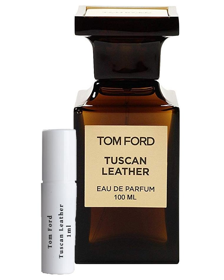 Tom Ford Tuscan Leather parfumstaalflesje 1 ml