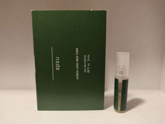 Ulrich Lang Apsu 2ml 0.06 fl. oz. officiële parfumstaaltje geurtesters parfumtester