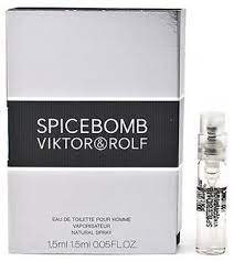 Échantillons de parfum officiels Viktor et Rolf Spicebomb 1,2 ml 0,04 fl. oz.