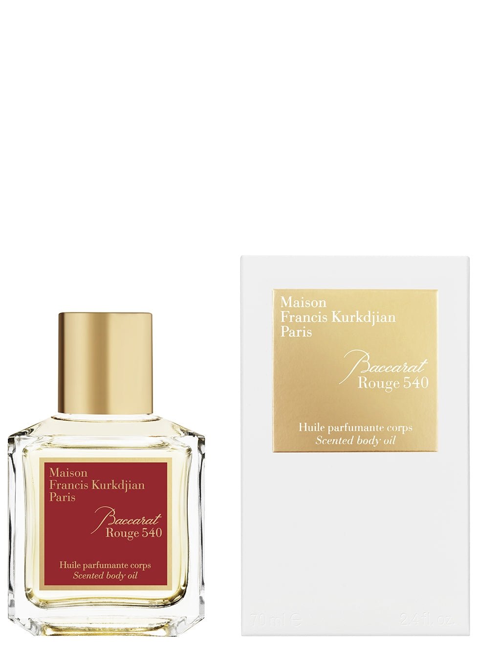 Huile pour le corps Baccarat Rouge 540 de Maison Francis Kurkdjian 70 ml