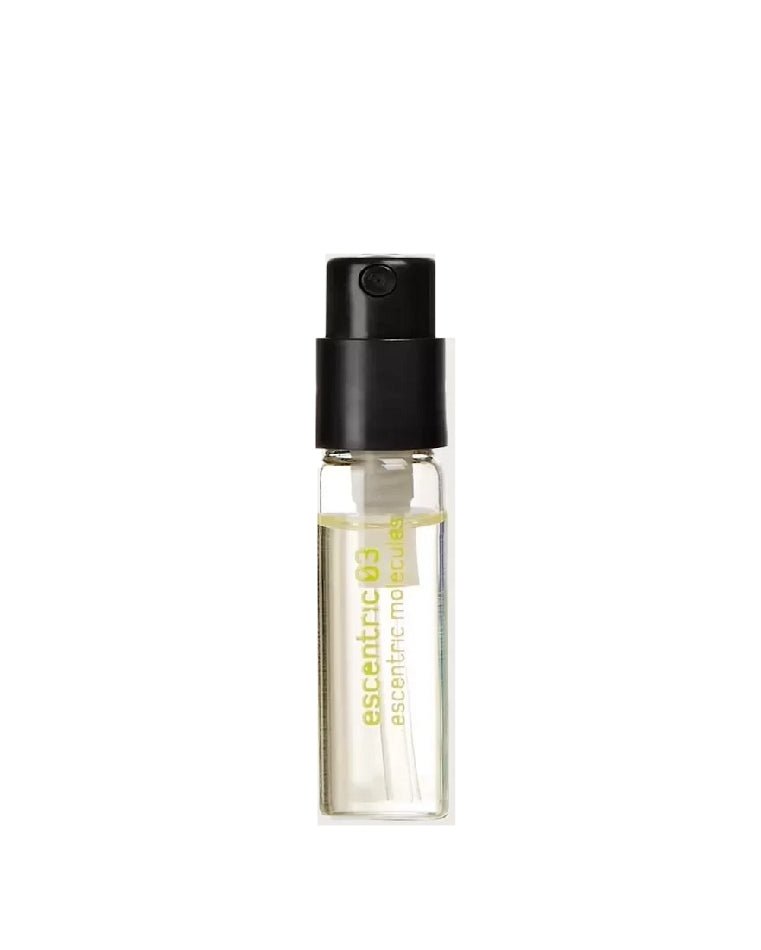 Escentric Molecules Escentric 03 échantillon officiel de parfum 2 ml
