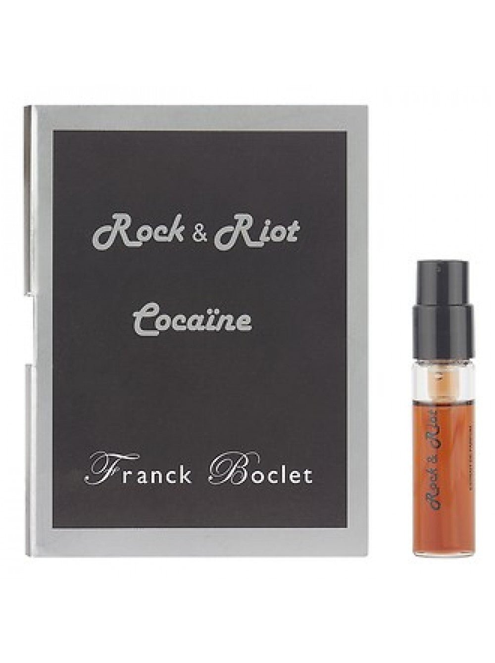 Échantillon officiel du parfum Franck Boclet Cocaïne 1,5 ml 0,05 fl. o.z.