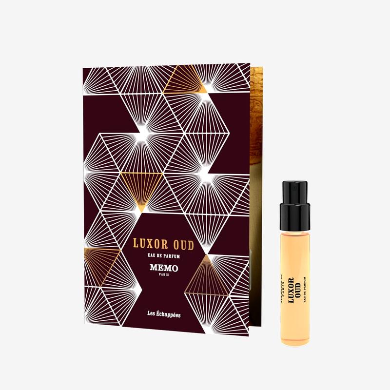 Échantillon officiel Memo Luxor Oud 2 ml 0,6 oz liq.
