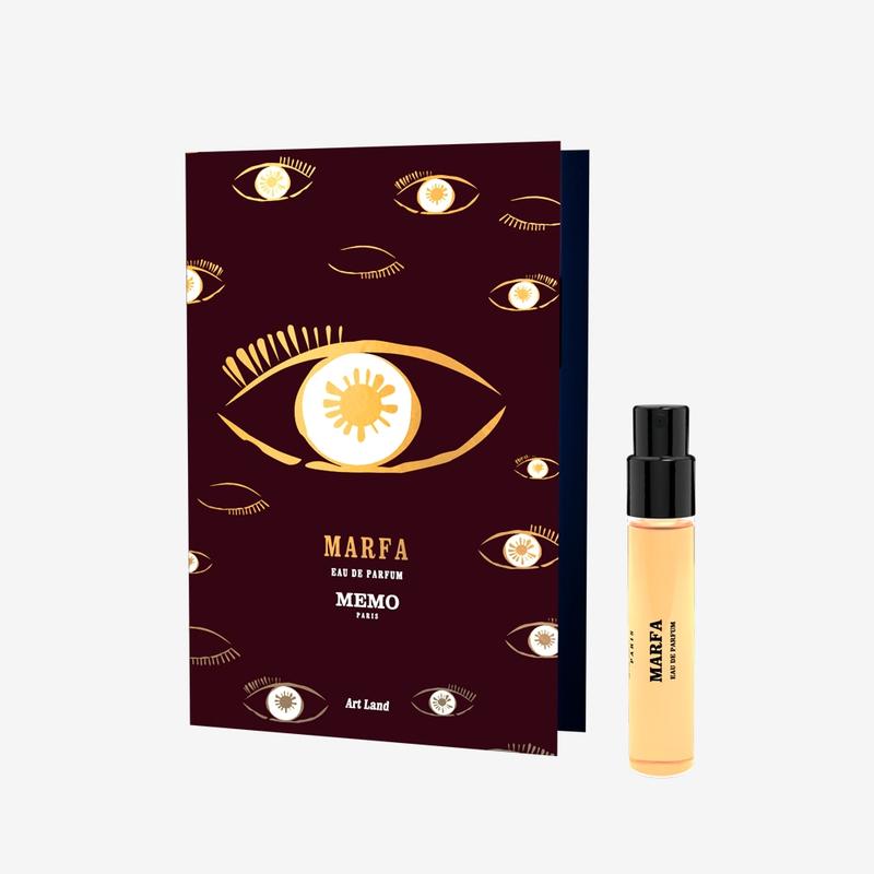Échantillon officiel Memo Marfa 1,5 ml / 0,5 oz liq.