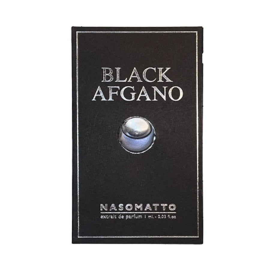Échantillons officiels de parfum NASOMATTO BLACK AFGANO
